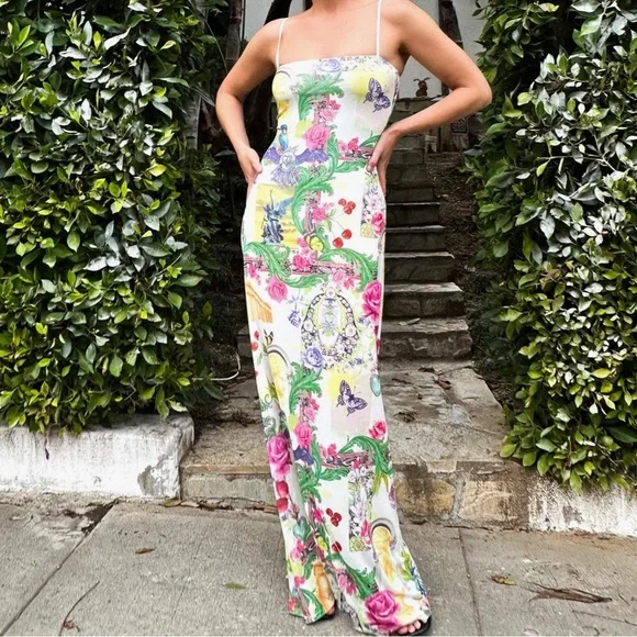 New! AFRM Floral Maxi Dress - Picture 1 of 7